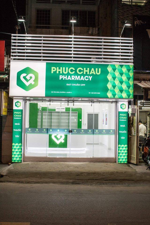 THI CÔNG HỆ THỐNG CỬA HÀNG PHUC CHAU PHARMACY