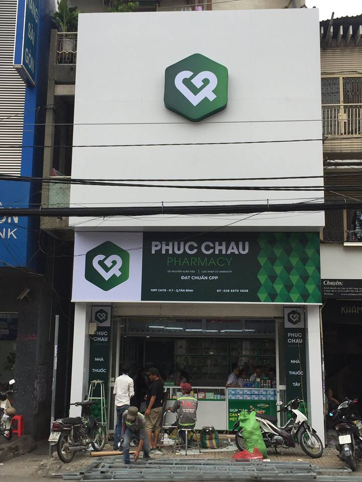 THI CÔNG HỆ THỐNG CỬA HÀNG PHUC CHAU PHARMACY