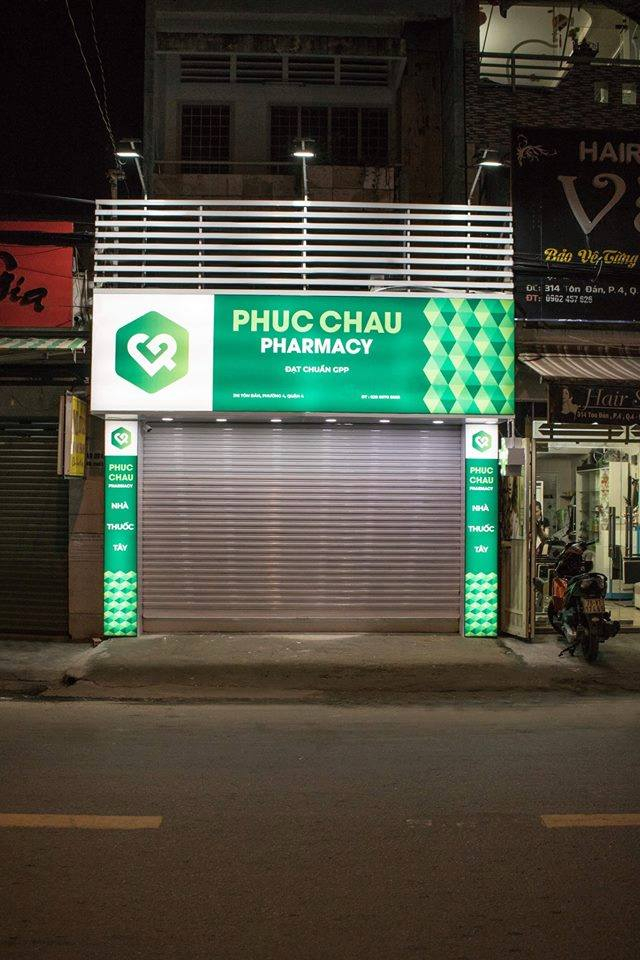 THI CÔNG HỆ THỐNG CỬA HÀNG PHUC CHAU PHARMACY