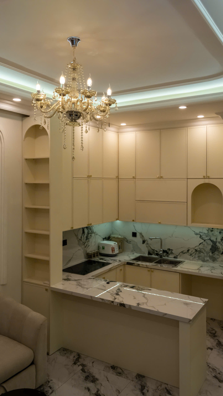 THI CÔNG  NỘI THẤT NHÀ PHỐ ANH HOÀNG - CẦN THƠ