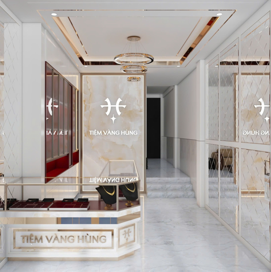 THIẾT KẾ TIỆM VÀNG HÙNG 2 - CẦN THƠ
